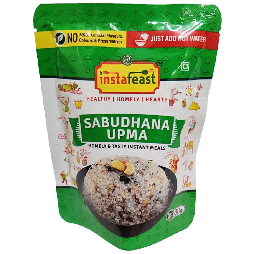 Instafeast Sabudhana Upma, 80g-1.webp